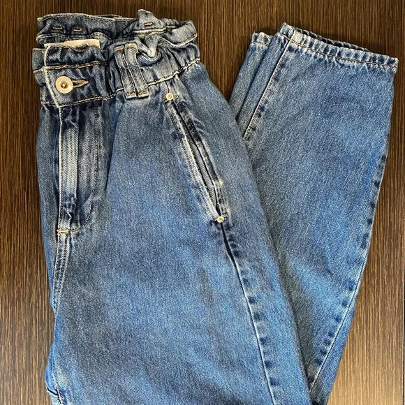 Zara Blue Denim Jeans - Picture 3 of 3